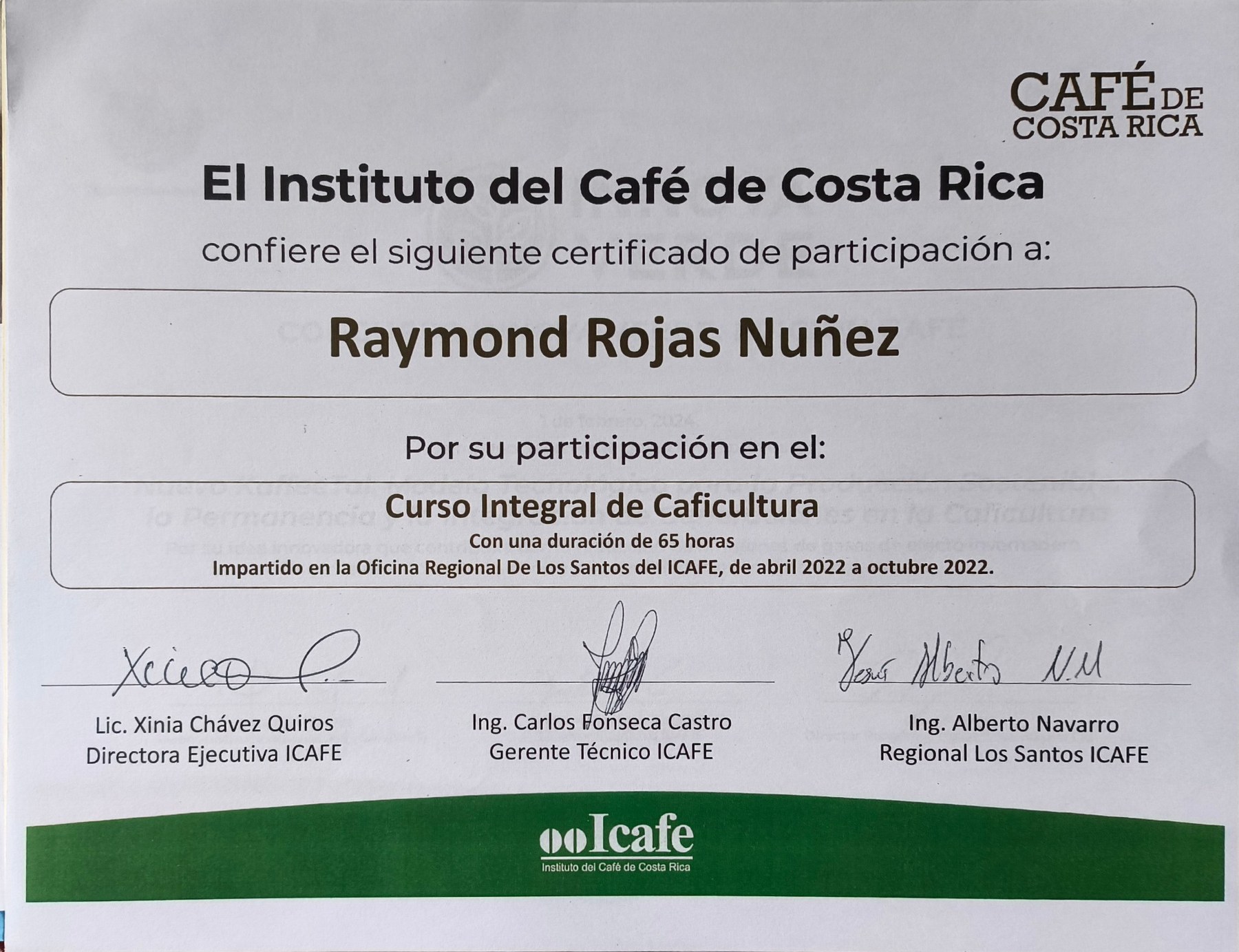 Curso Integral de Caficultura