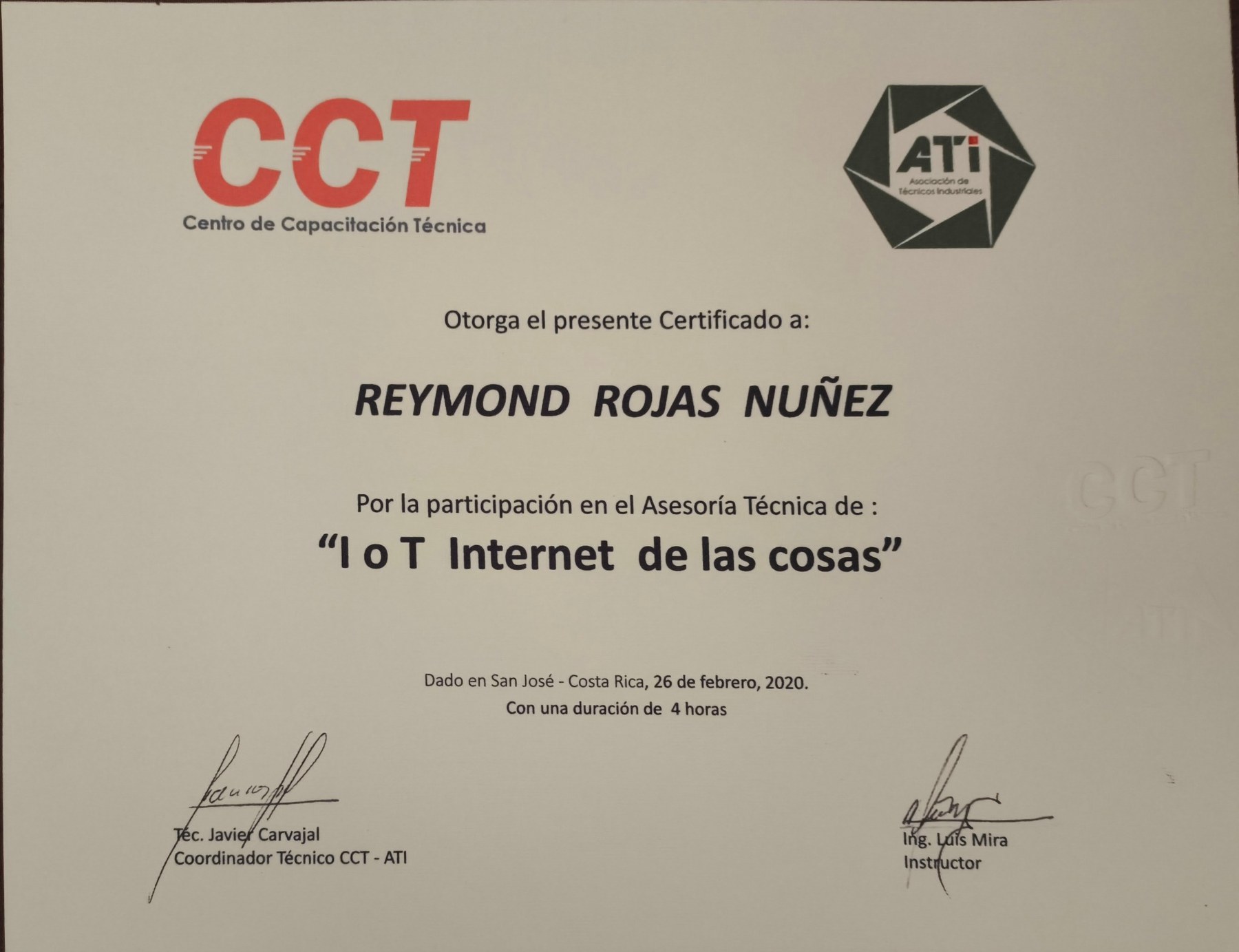 Asesoría Técnica: IoT Internet de las Cosas
