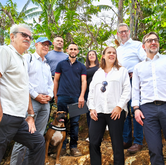 Presentación de Nuevo KaffeeTal a representantes de GIZ